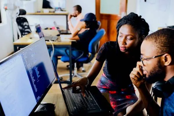 Technology volunteer building website